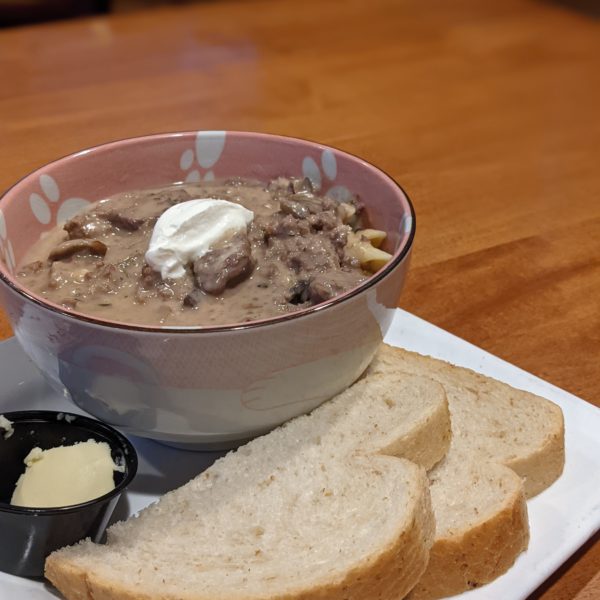 Beef Stroganoff