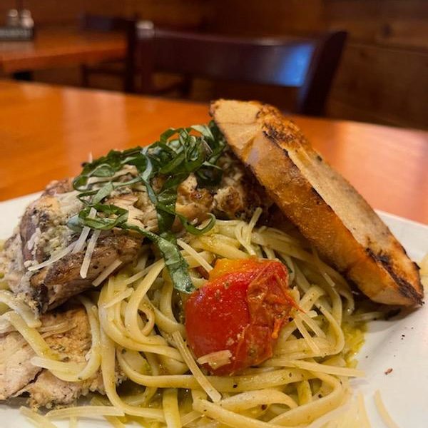 Chicken Pesto Linguini