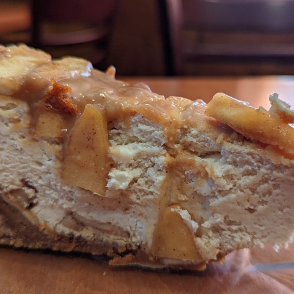 CARAMEL APPLE CHEESECAKE | 6.99
