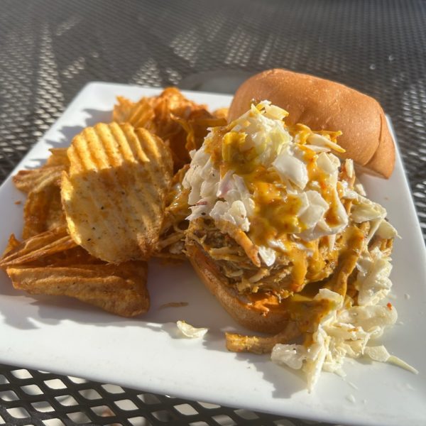 TOM'S SPICY CAROLINA BBQ PORK SANDWICH | 13.99 TOM'S SPICY CAROLINA BBQ PORK SANDWICH | 13.99