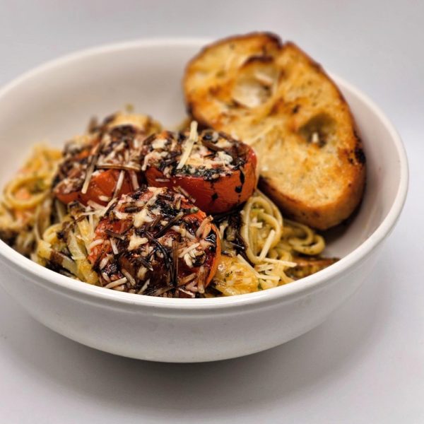 SUN-DRIED TOMATO PESTO SHRIMP LINGUINI // $19.99