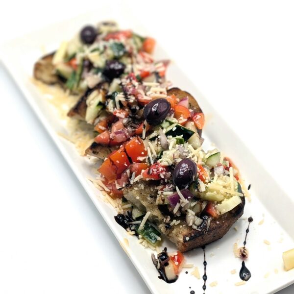 GREEK BRUSCHETTA // $11.99 VG