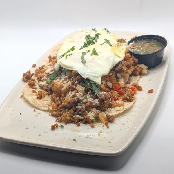 CHORIZO & EGGS // $16.99